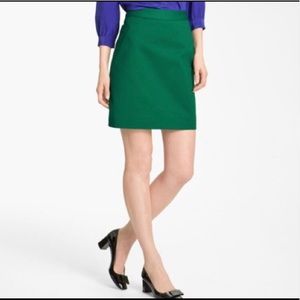 Kate Spade jelly green pencil skirt